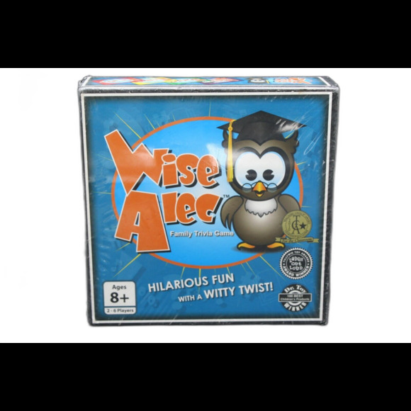 Wise Alec Family Trivia Game Interactive Classroom Elementary Teachers Award - Picture 1 of 8